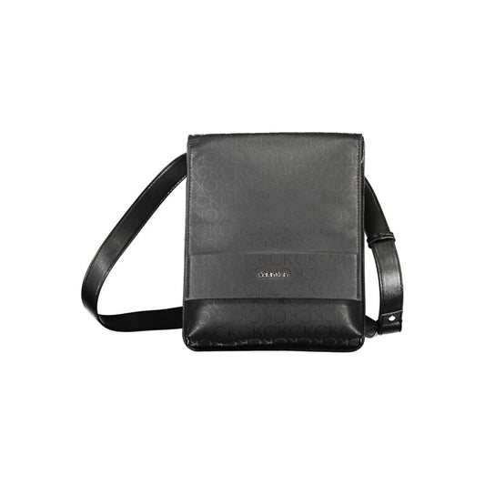 Calvin Klein Black Polyester Men Shoulder Bag