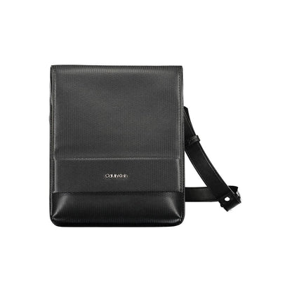 Calvin Klein Black Polyester Men Shoulder Bag