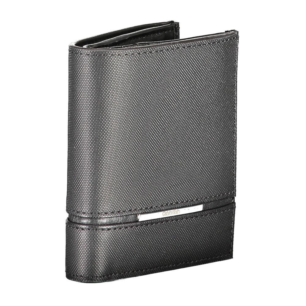 Calvin Klein Black Leather Men Wallet