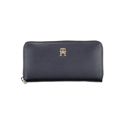 Tommy Hilfiger Blue Polyethylene Women Wallet