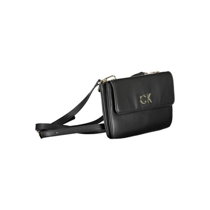 Calvin Klein Black Polyester Women Handbag