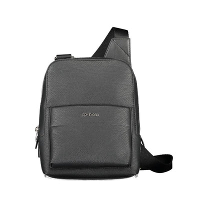 Calvin Klein Black Polyester Men Shoulder Bag