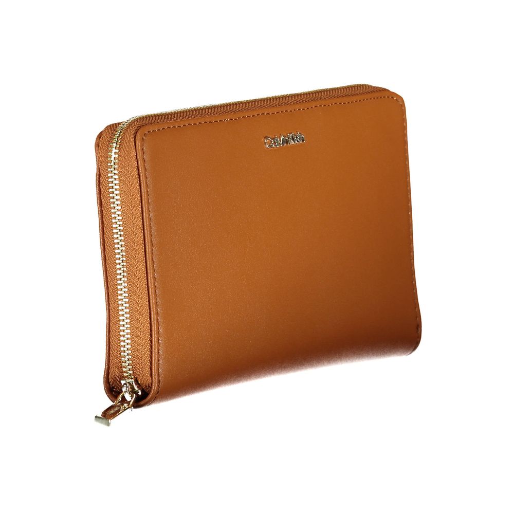 Calvin Klein Brown Polyethylene Women Wallet