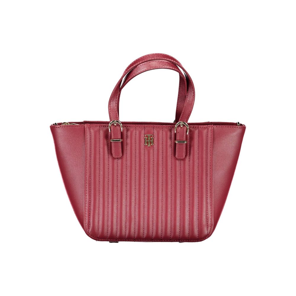 Tommy Hilfiger Red Polyethylene Women Handbag