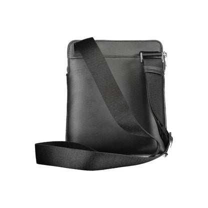 Calvin Klein Black Polyester Mens Shoulder Bag