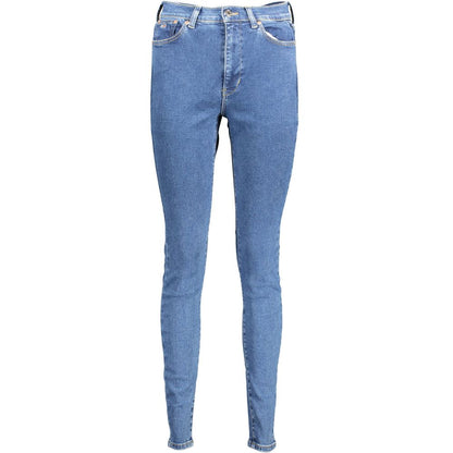 Tommy Hilfiger Blue Cotton Women's Skinny Jean