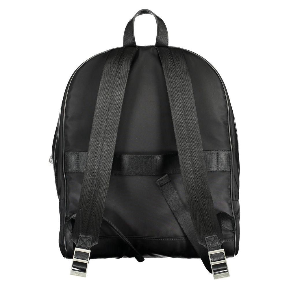 Guess Jeans Black Polyamide Men Backpack