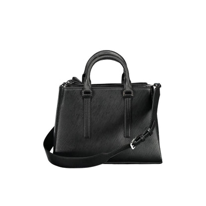 Calvin Klein Black Polyester Women Handbag