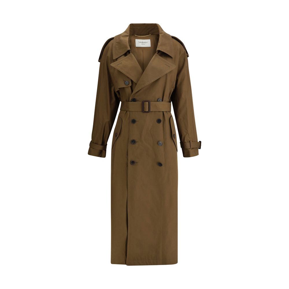 Saint Laurent Maxi Trench Coat