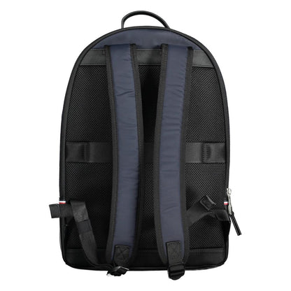 Tommy Hilfiger Blue Polyester Men Backpack