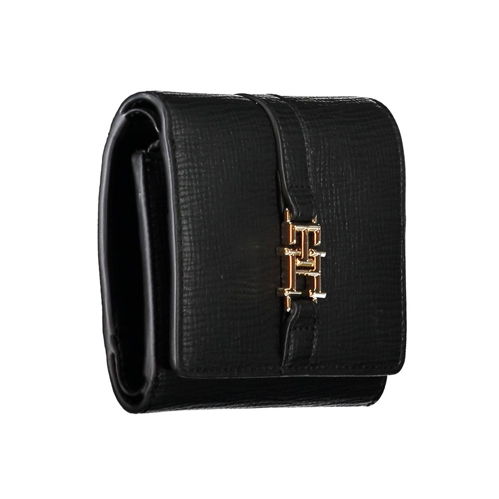 Tommy Hilfiger Black Polyethylene Women Wallet