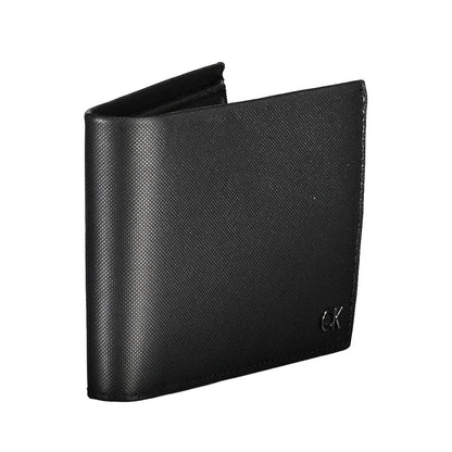 Calvin Klein Black Leather Men Wallet