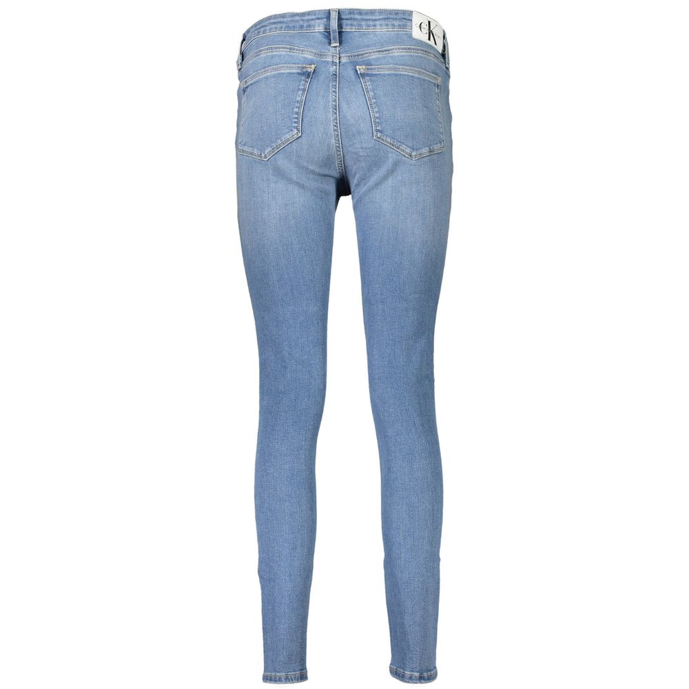 Calvin Klein Light Blue Cotton Women Jeans