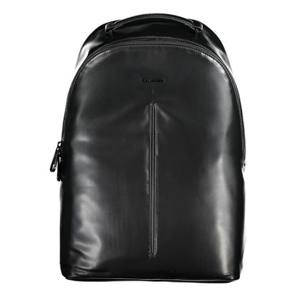 Calvin Klein Black Polyester Men Backpack