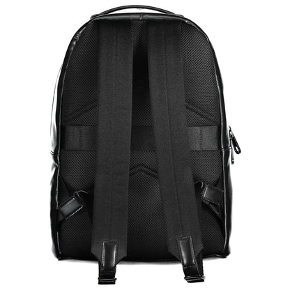 Calvin Klein Black Polyester Men Backpack