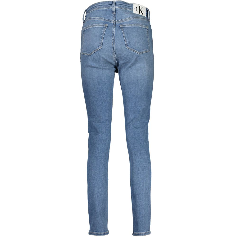 Calvin Klein Light Blue Cotton Women Jeans