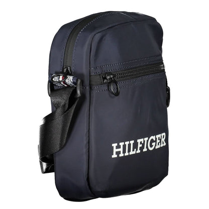 Tommy Hilfiger Blue Polyester Men Shoulder Bag