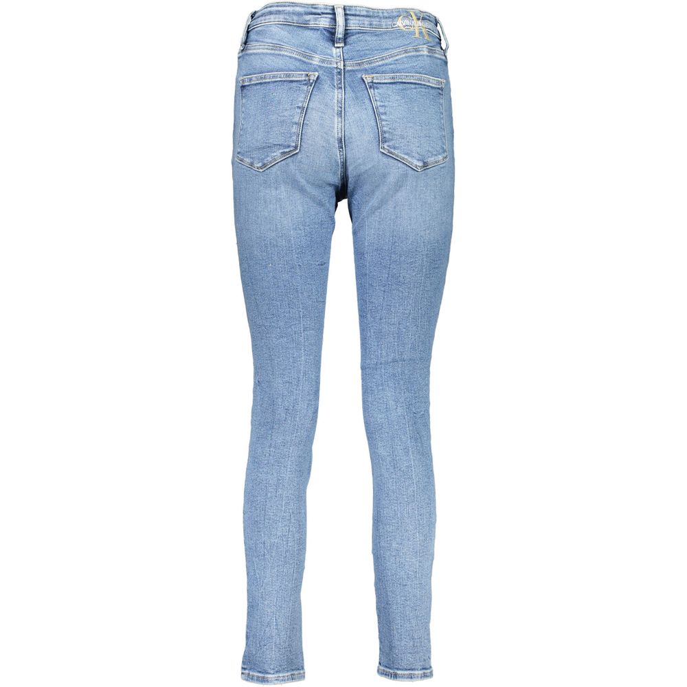 Calvin Klein Light Blue Cotton Women Jeans