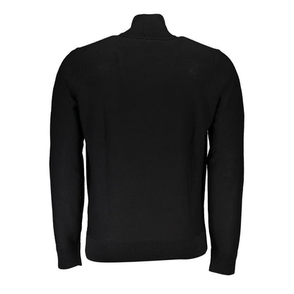 Hugo Boss Black Wool Men Sweater