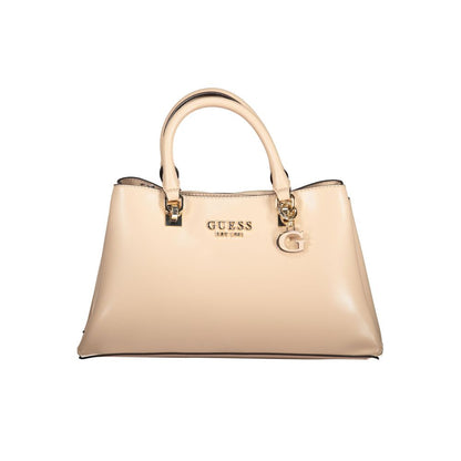 Guess Jeans Beige Polyethylene Handbag