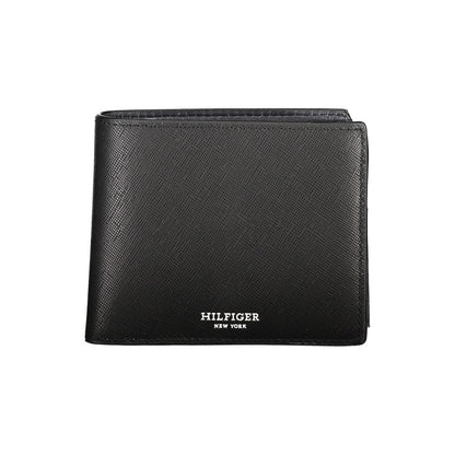 Tommy Hilfiger Black Leather Wallet