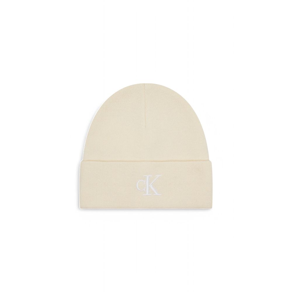 Calvin Klein Cream Recycled Polyester Hat