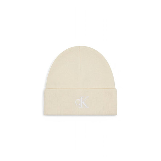 Calvin Klein Cream Polyester Polyester Hat