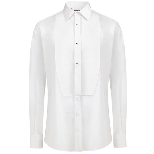 Dolce & Gabbana White Cotton Shirt