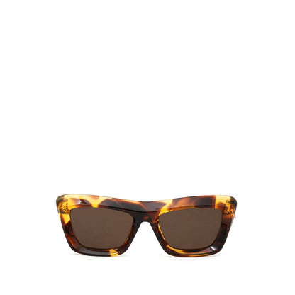 Bottega Veneta Brown Acetate Sunglasses