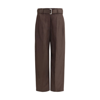 Brunello Cucinelli Belted linen Pants