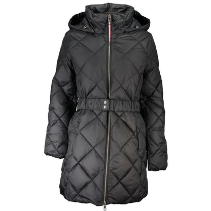 Tommy Hilfiger Black Polyester Jackets & Coat