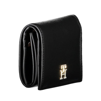 Tommy Hilfiger Black Polyethylene Women Wallet