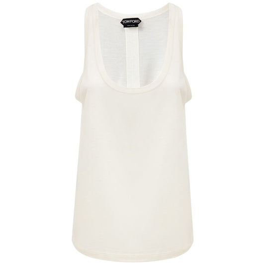 Tom Ford White Silk Tops & T-Shirt