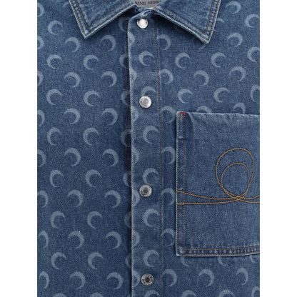 Marine Serre Denim Shirt