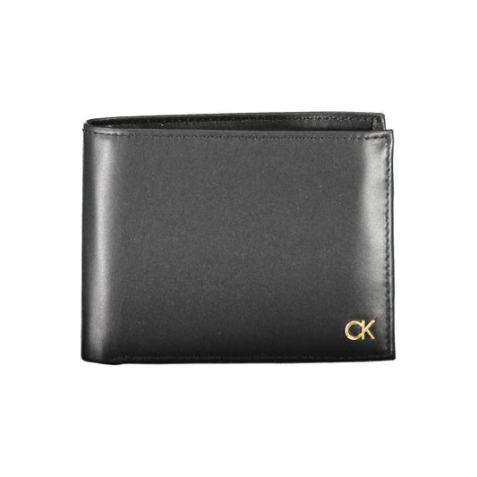 Calvin Klein Black Leather Men Wallet