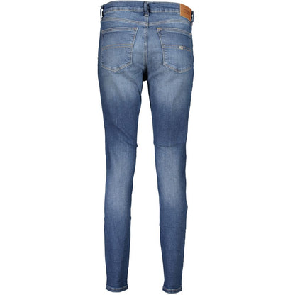 Tommy Hilfiger Blue Cotton Jeans & Pant