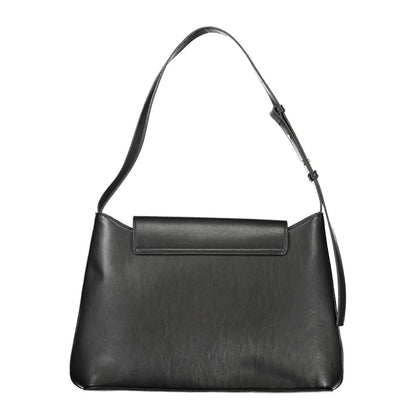 Calvin Klein Black Polyester Handbag