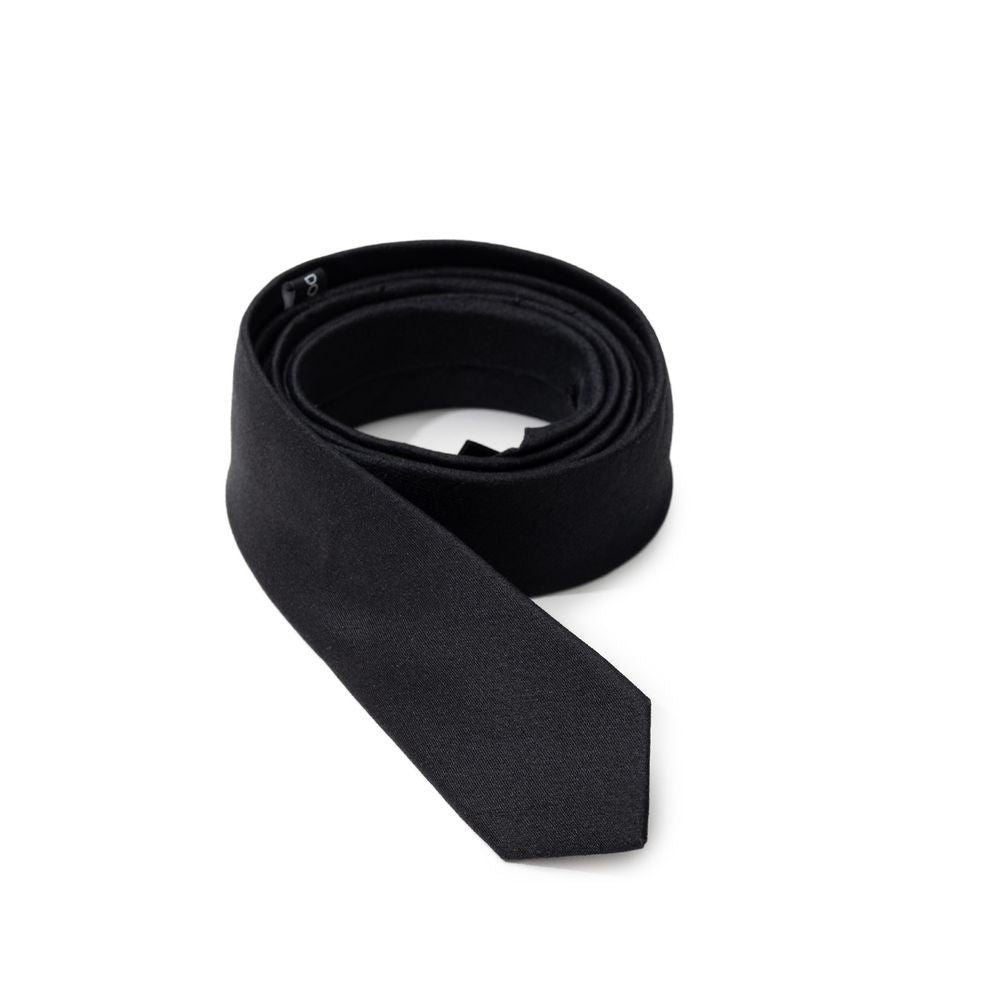 Dolce & Gabbana Black Silk Ties & Bowty