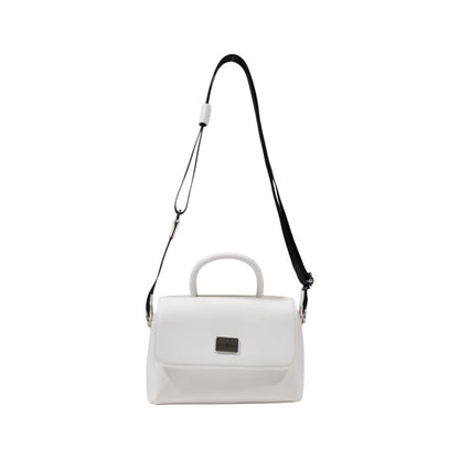 Tommy Hilfiger White Polyethylene Handbag