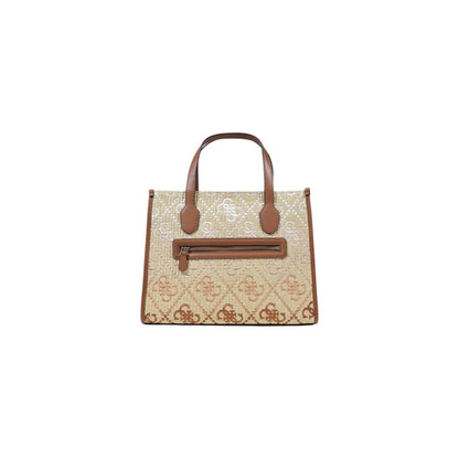 Guess Beige Polypropylene Handbag