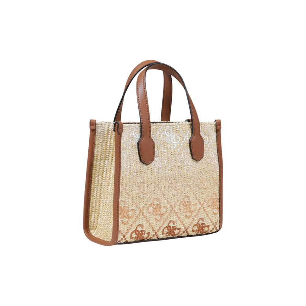 Guess Beige Polypropylene Handbag