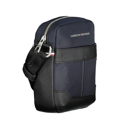 Tommy Hilfiger Blue Polyester Men Shoulder Bag