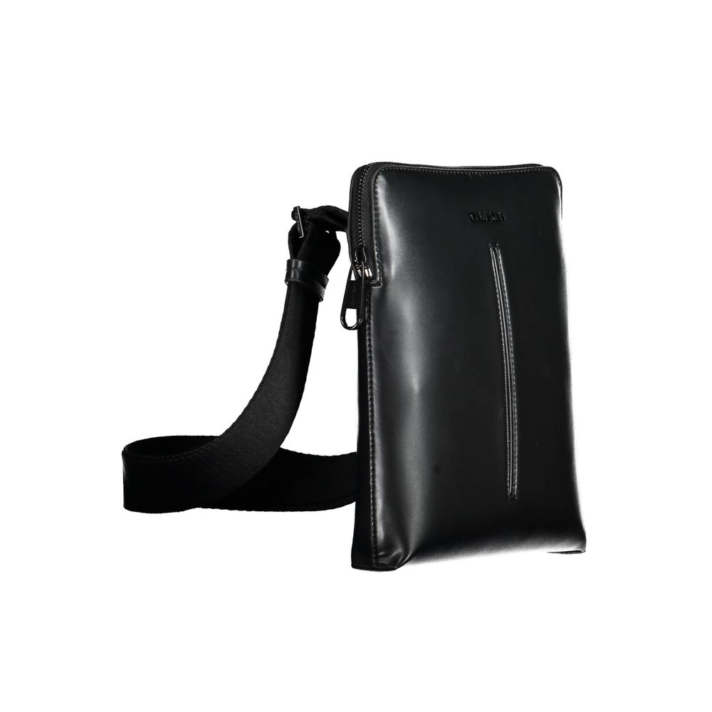 Calvin Klein Black Polyester Men Shoulder Bag