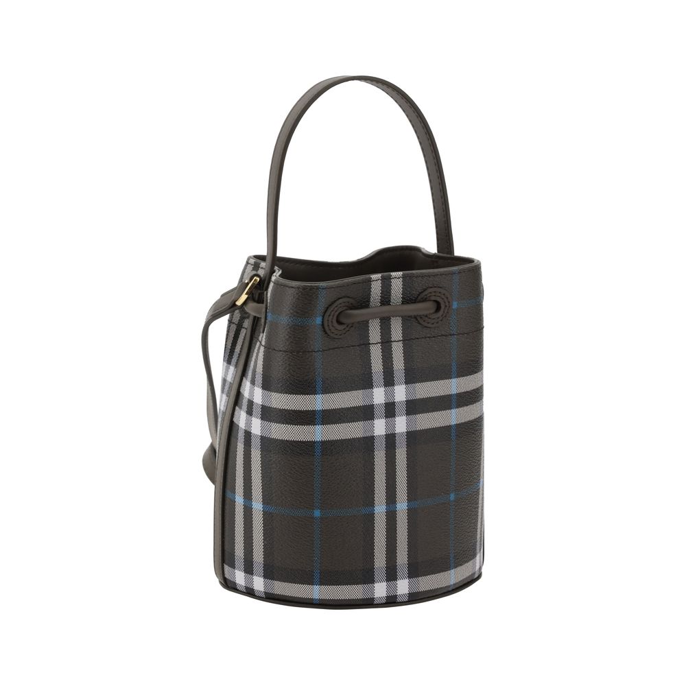 Burberry Archivio Check Bucket Bag