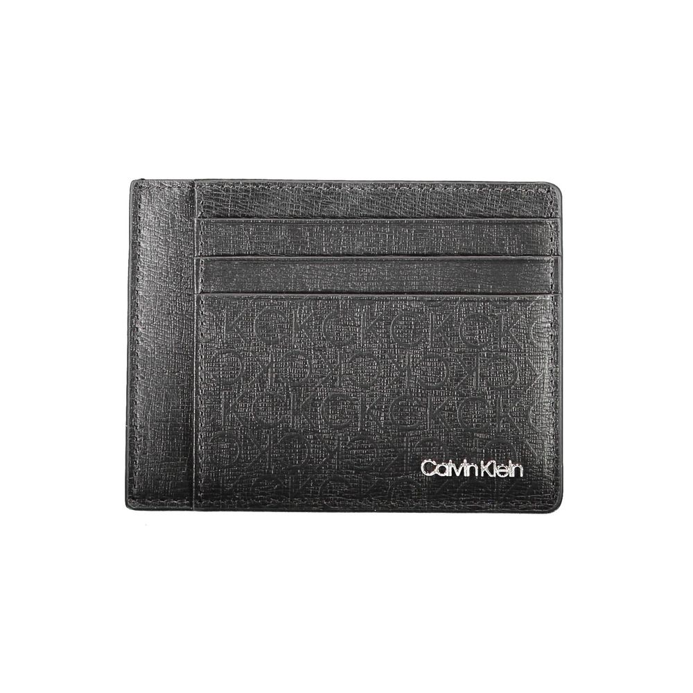 Calvin Klein Black Polyester Men Wallet