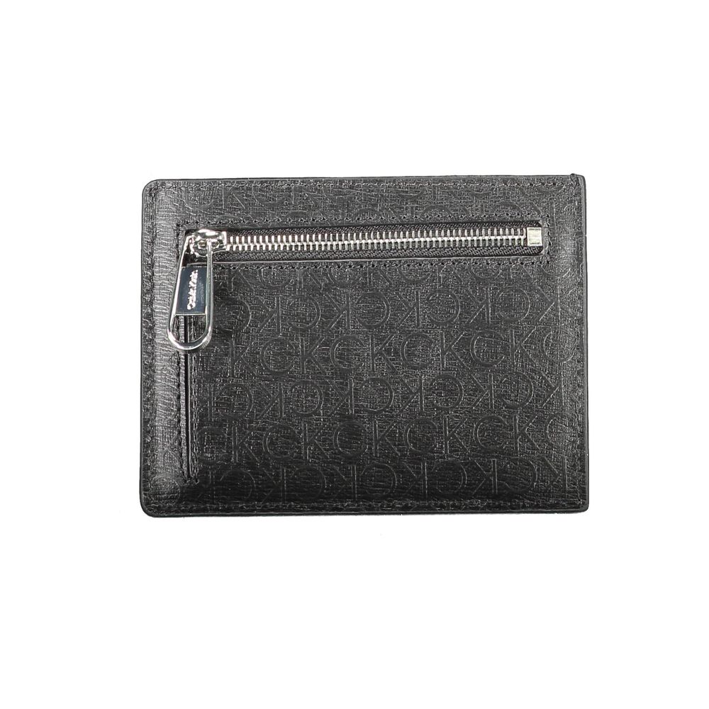 Calvin Klein Black Polyester Men Wallet