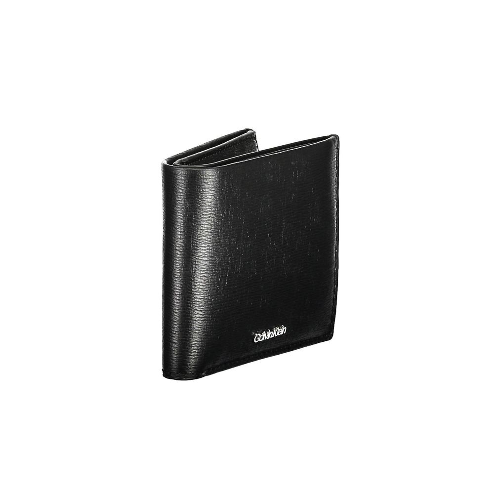 Calvin Klein Black Polyester Men Wallet