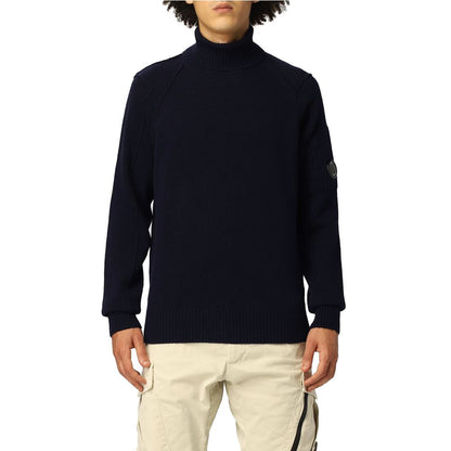 C.P. Company Blue Wool Sweater