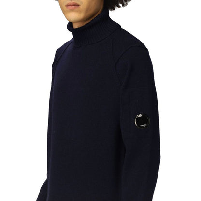 C.P. Company Blue Wool Sweater