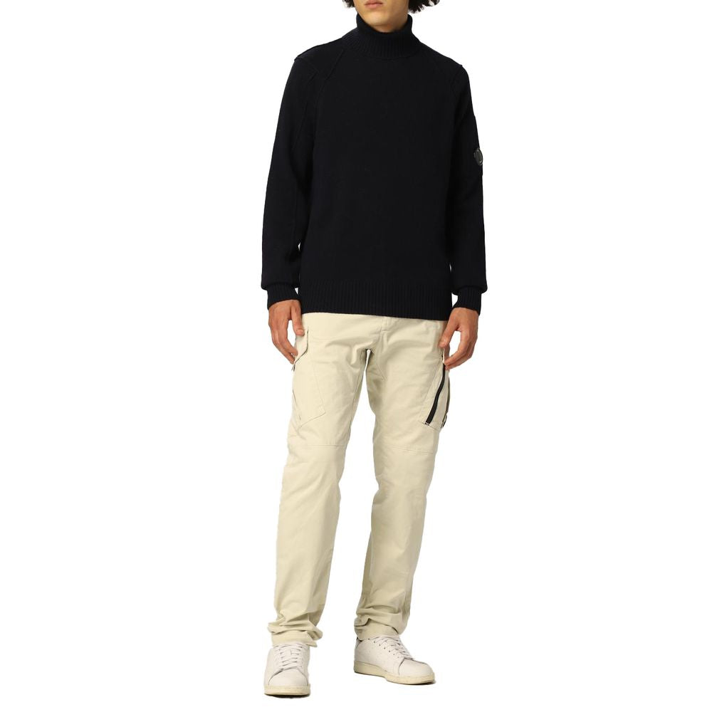 C.P. Company Blue Wool Sweater